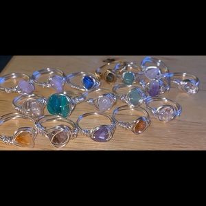 All Homemade Jewelery- rings, necklaces, earrings, Crystals, Tops, Skirts